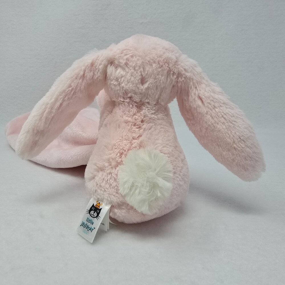 Jellycat Pink Bashful Bunny Soother Lovey Security Blanket Soft Plush Baby Toy - Picture 4 of 12